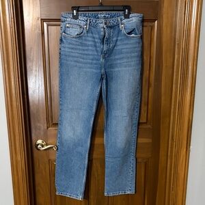 Classic Blue Straight Leg Women's Jeans